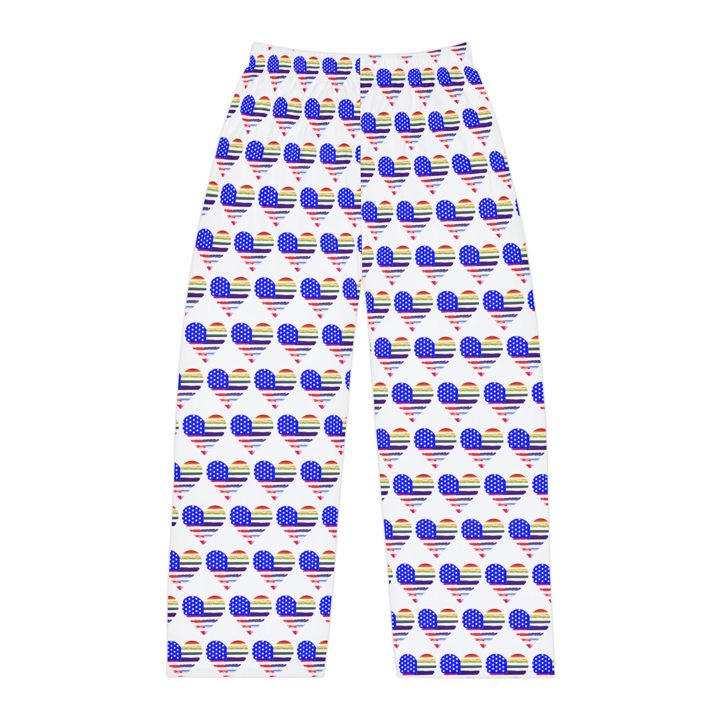 USA/LGBT+ Heart - Pajama Pant