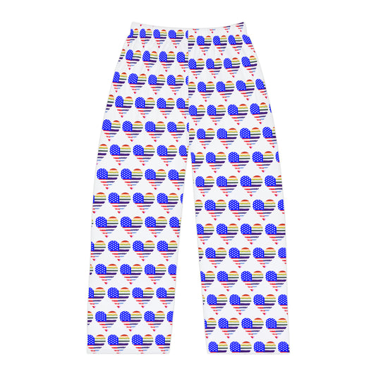 USA/LGBT+ Heart - Pajama Pant