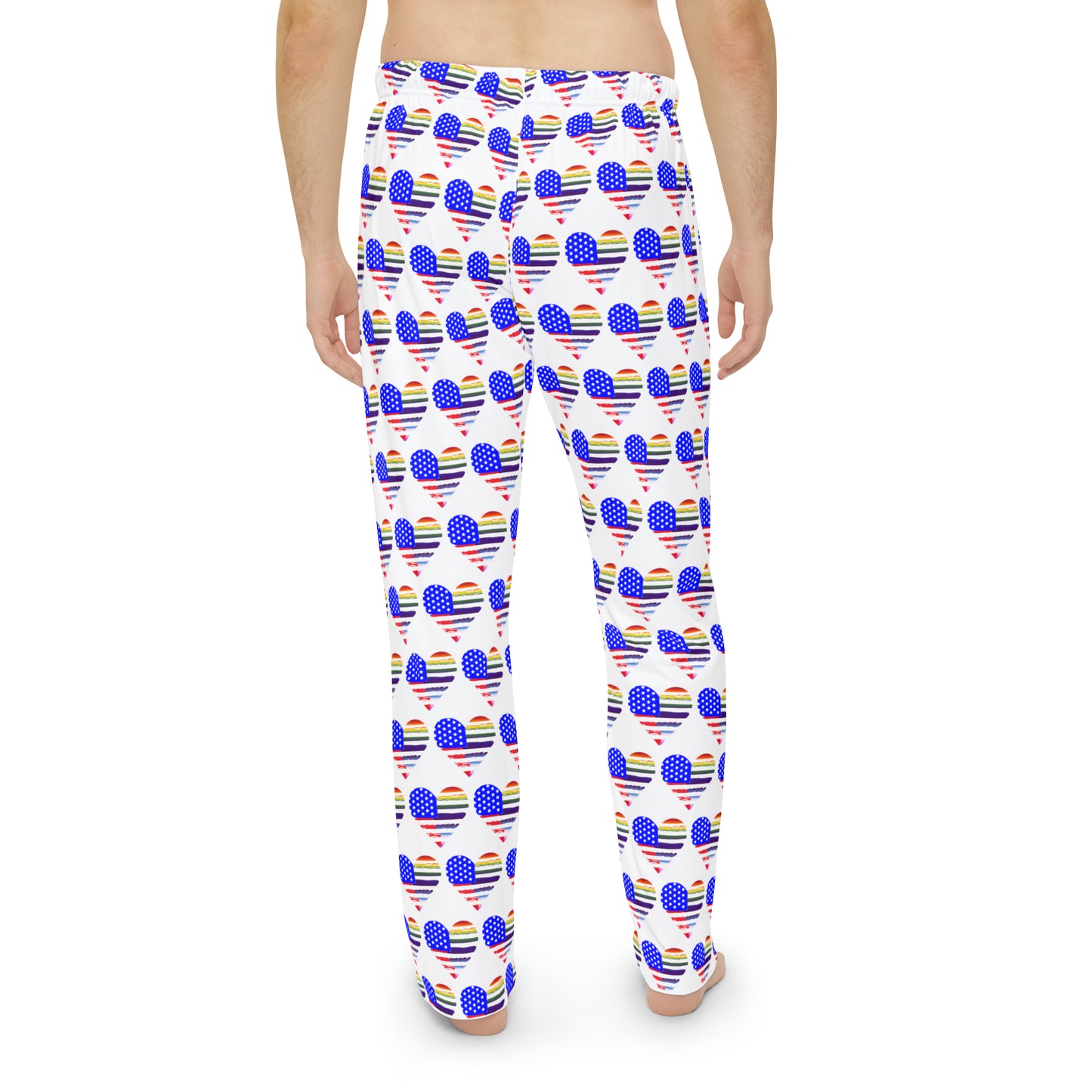 USA/LGBT+ Heart - Pajama Pant