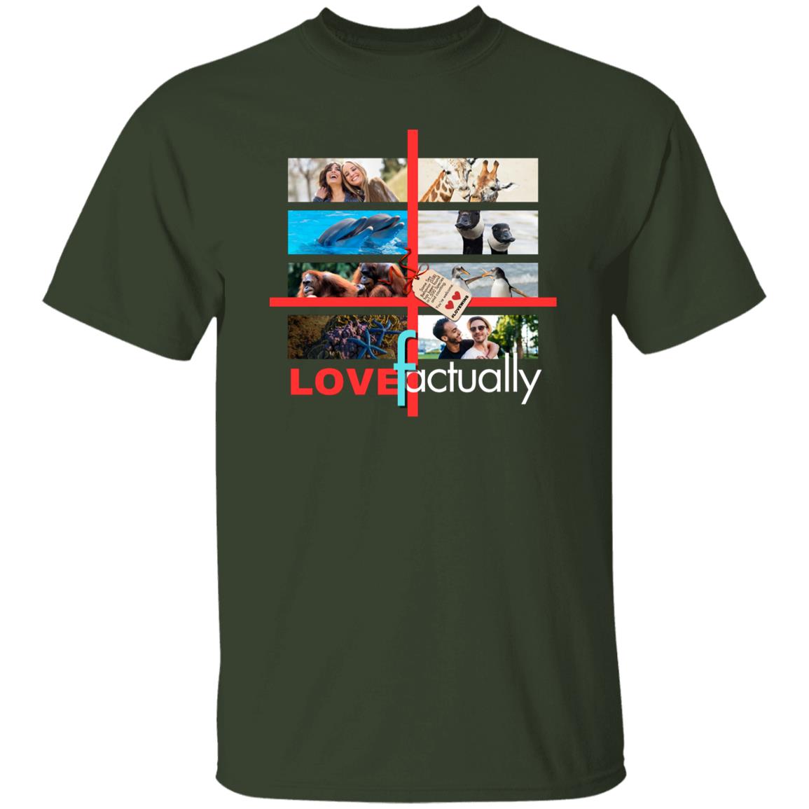 LOVE factually - white txt Love Factually Tee - WHITE Text