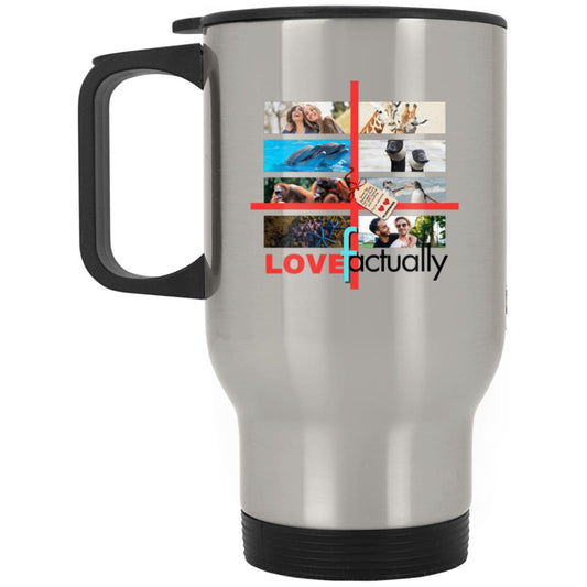 LOVE factually Stainless Travel Mug