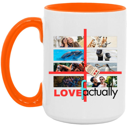 LOVE factually 15oz Accent Mug