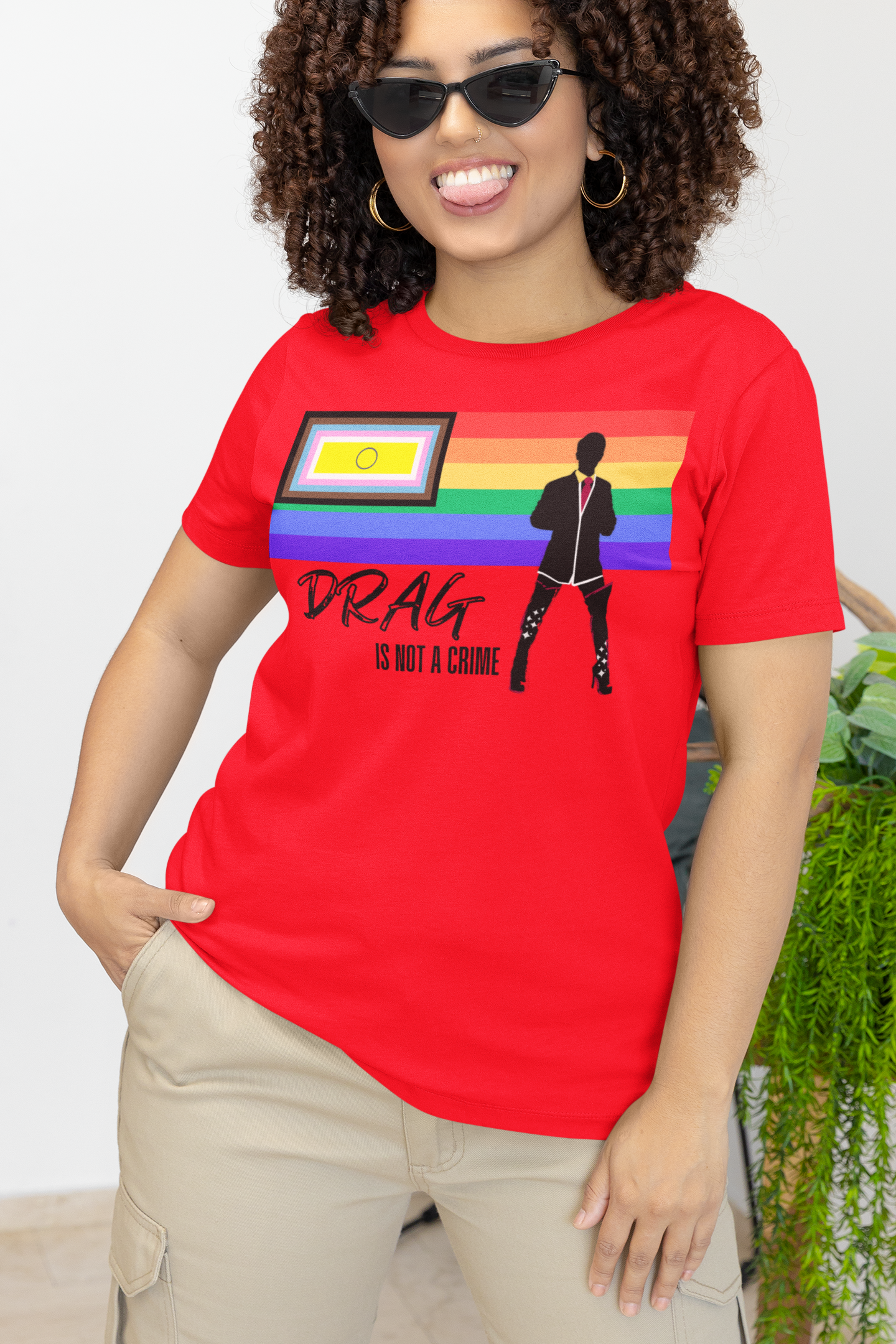 Drag is Not a Crime - Kinky Boots Spoof - Cotton Tee