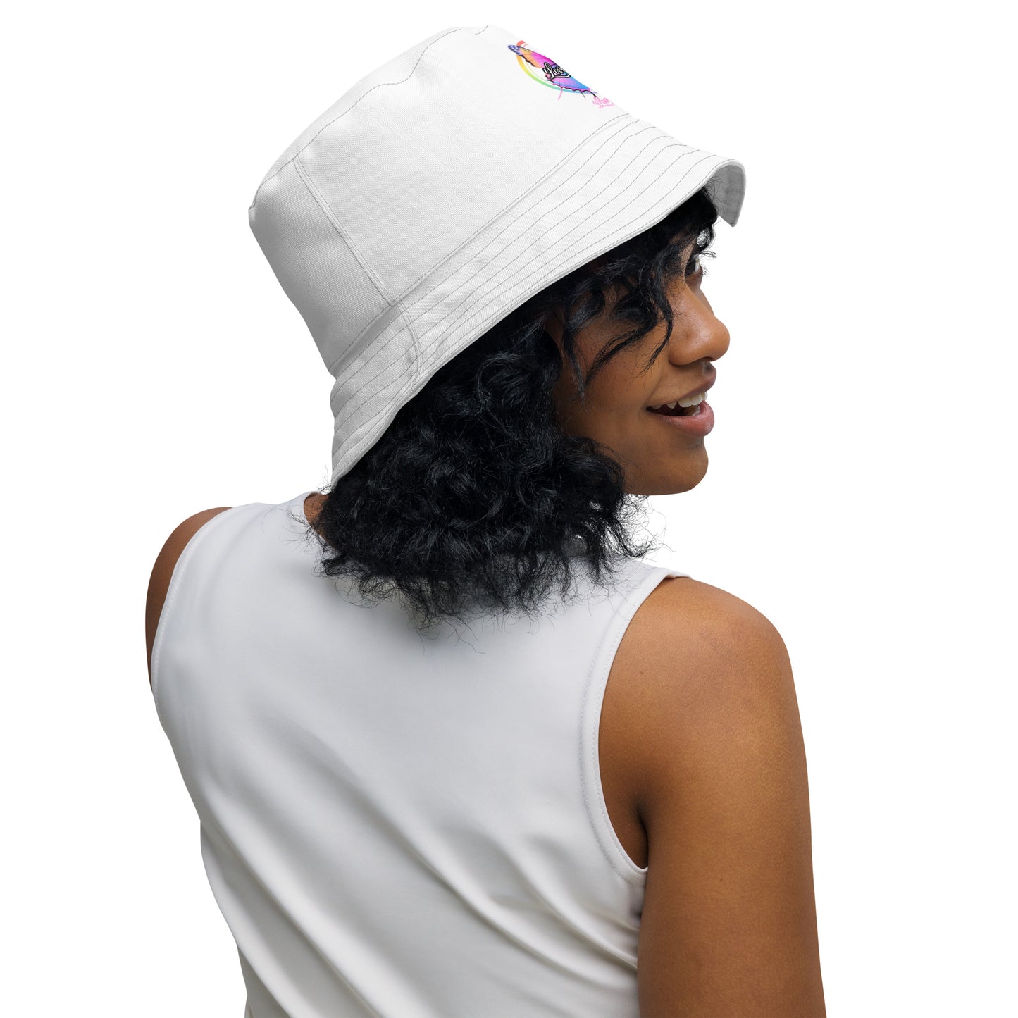 Love Wins - Love Yourself - Butterfly Trans - bucket hat