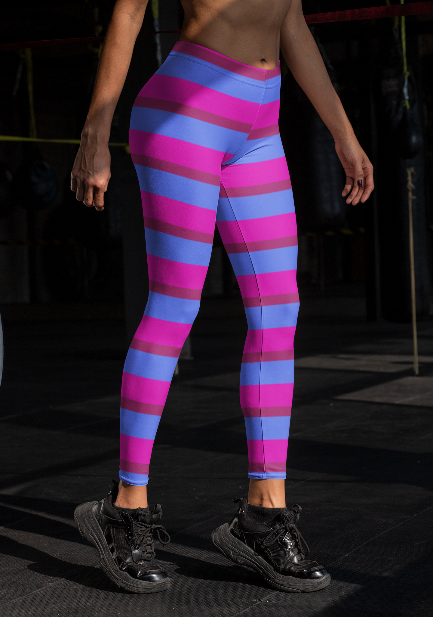 Bisexual Colors All Over Print Leggings