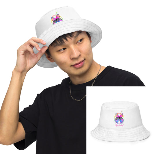 Love Wins - Love Yourself - Butterfly Trans - bucket hat