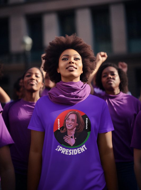 Kamala Harris Be My President - BLM Tee