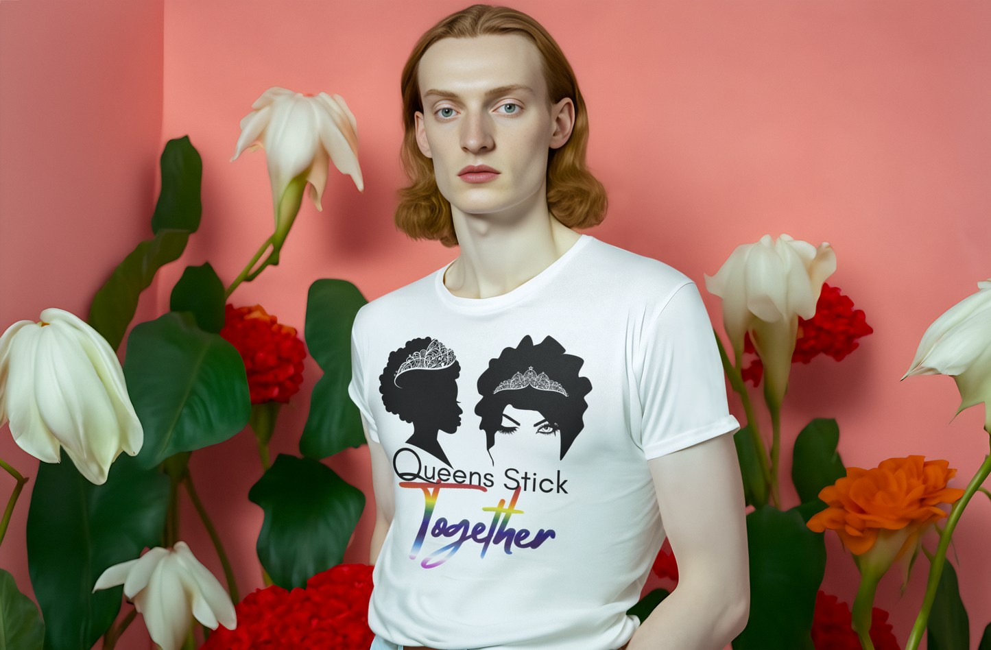 Queens Stick Together - LGBTQ - Short Sleeve Tee