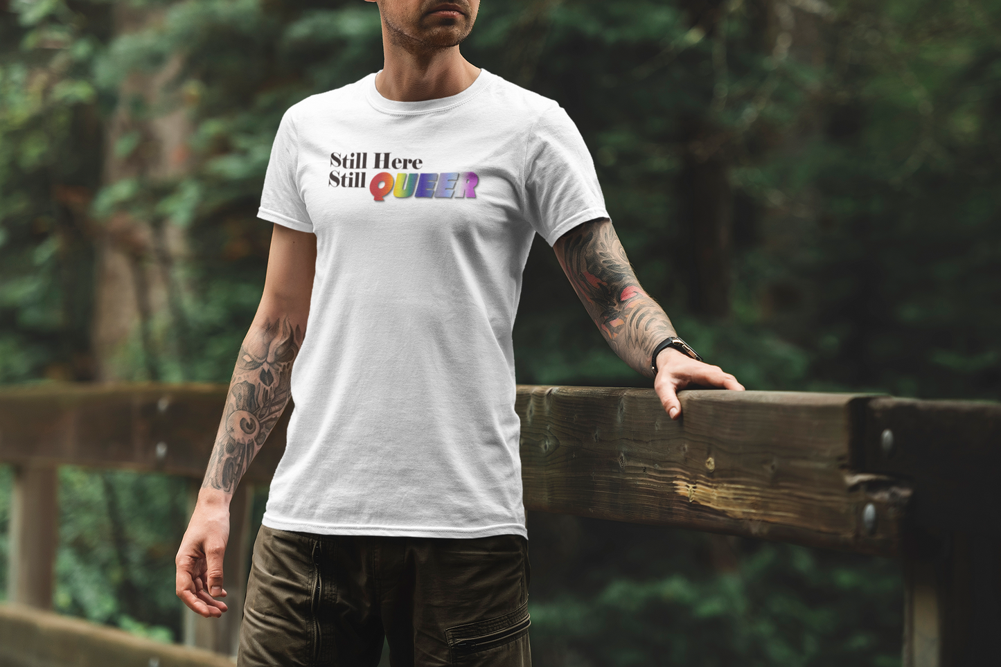 Still Here Still Queer Ultra Cotton Tee