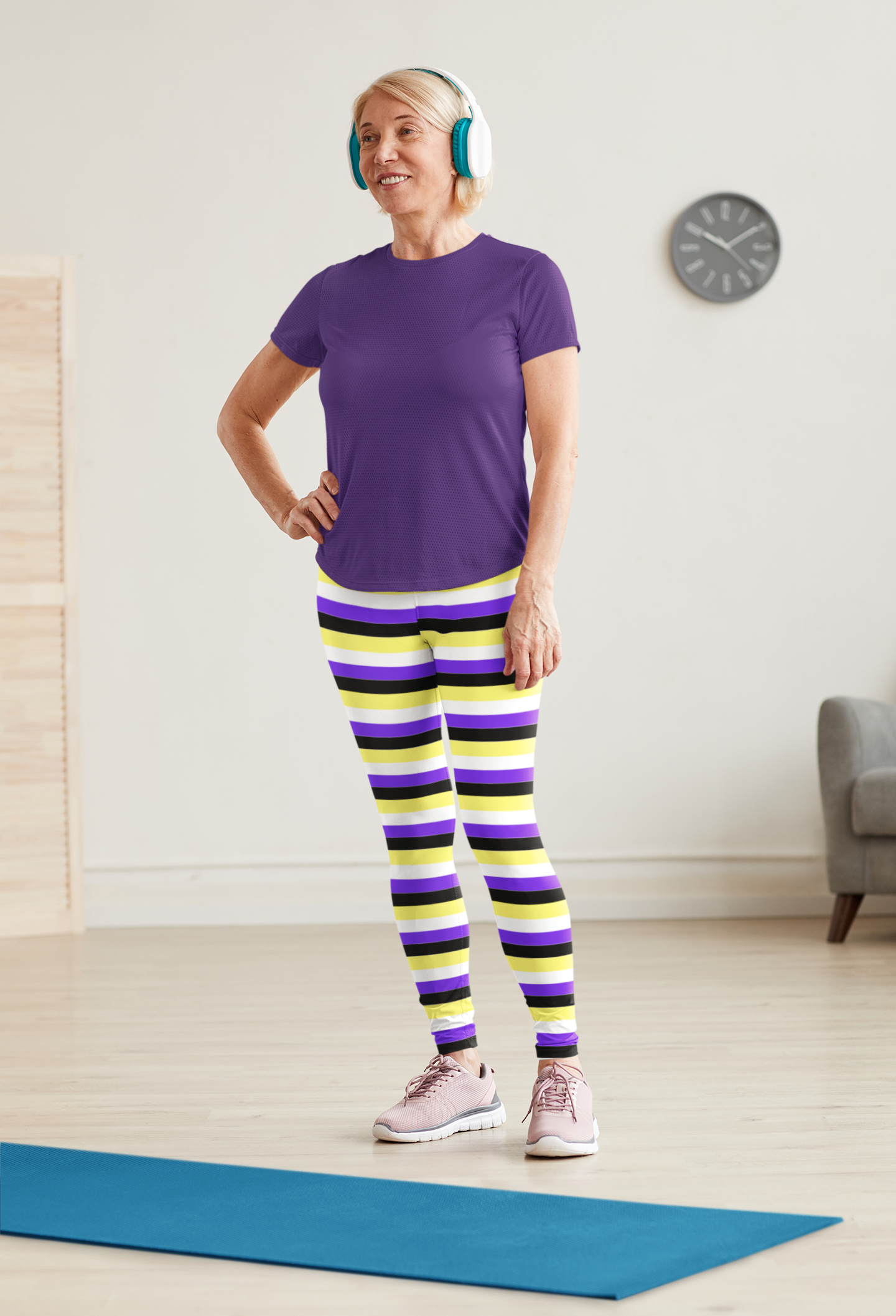 NonBinary Colors All Over Print Leggings