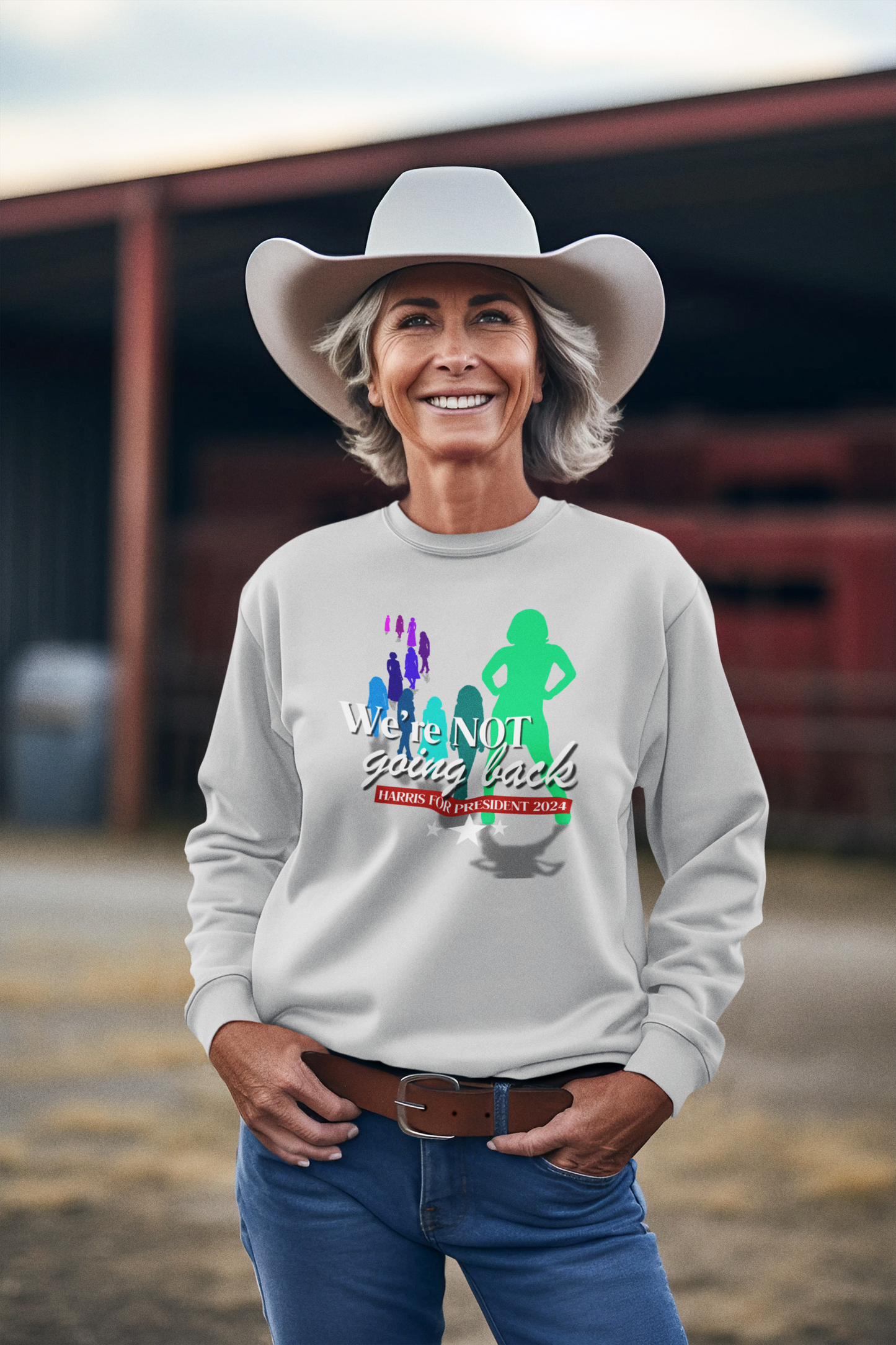 We're Not Going Back - Women's Pathway Sweatshirt