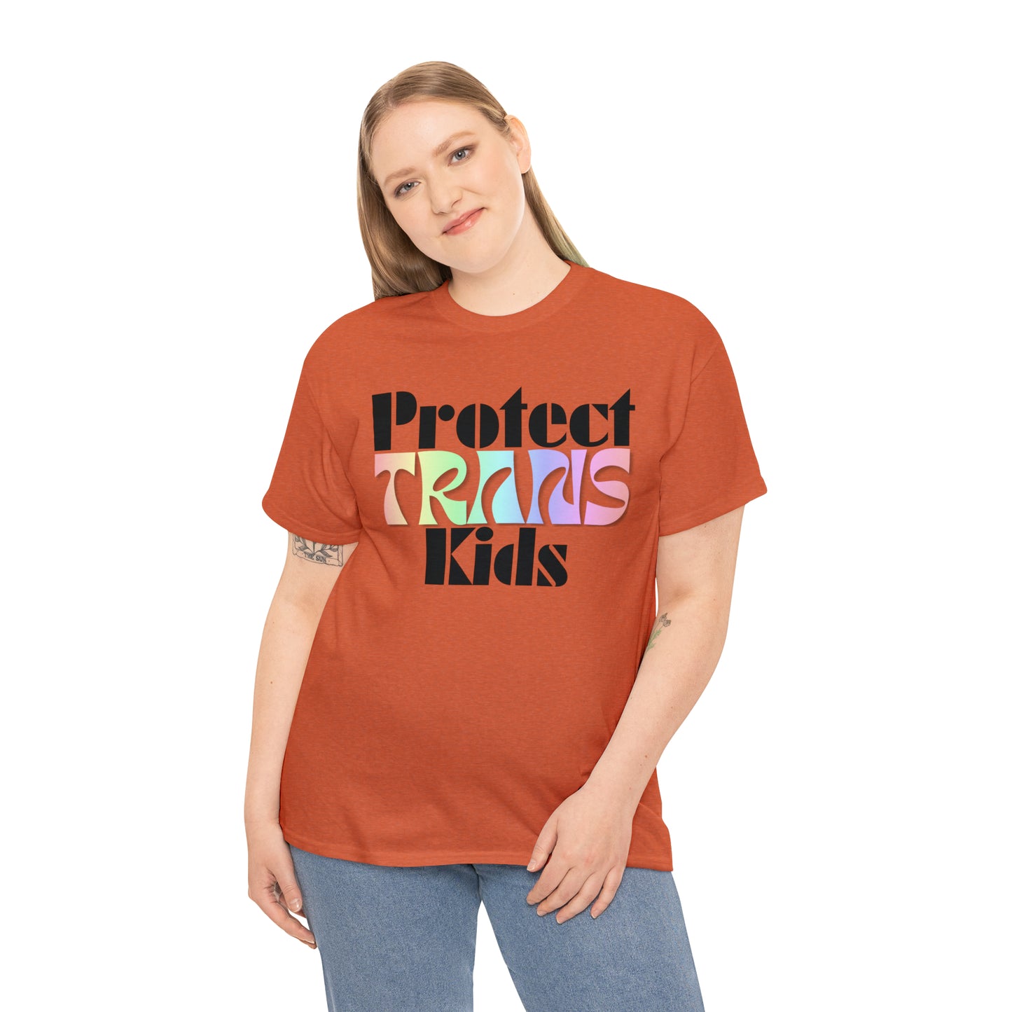 Protect TRANS Kids - Light Color Cotton Tee