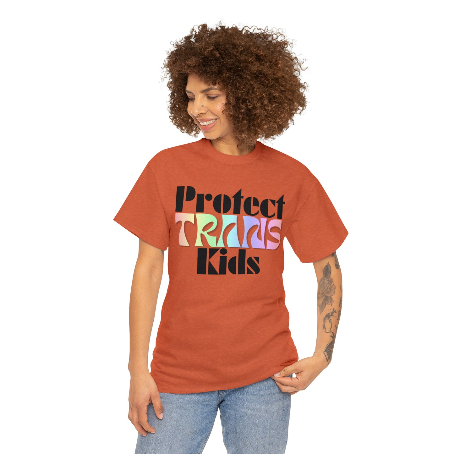 Protect TRANS Kids - Light Color Cotton Tee