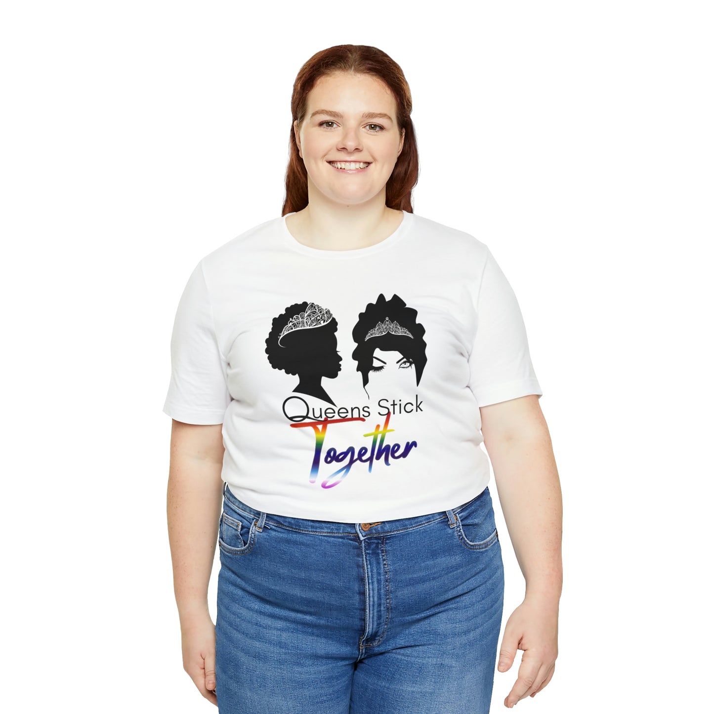 Queens Stick Together - LGBTQ - Short Sleeve Tee