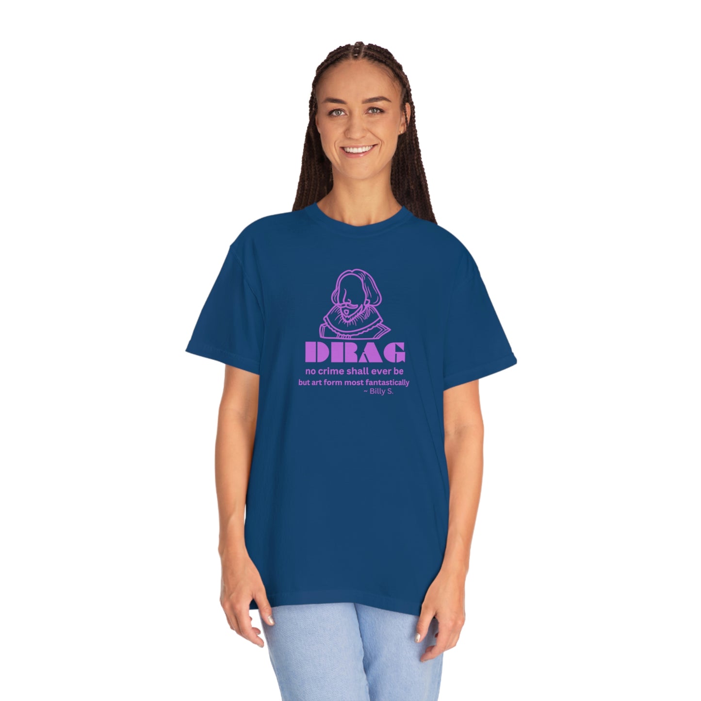 DRAG No Crime Shall Ever Be - LGBTQ Funny Tee