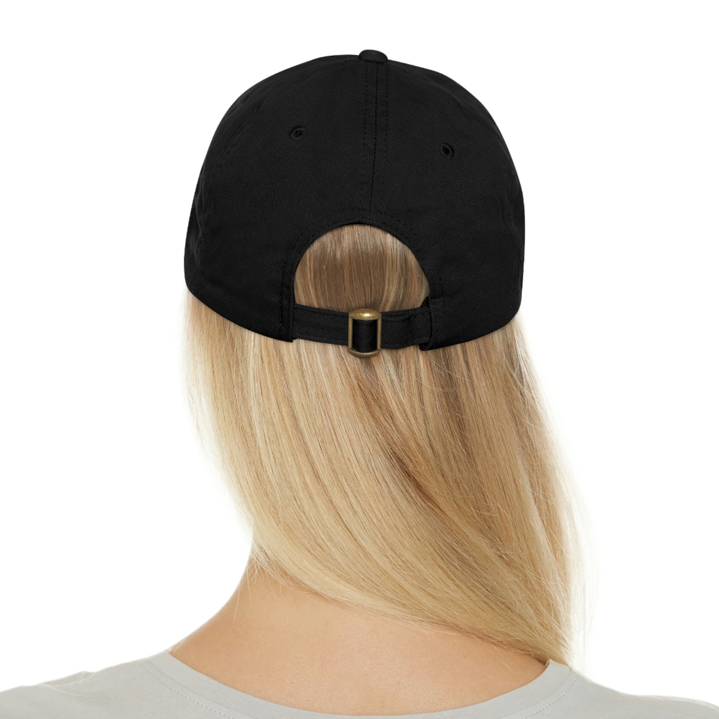 Unapologetically Queer - Be Yourself Hat with Leather Patch (Round)