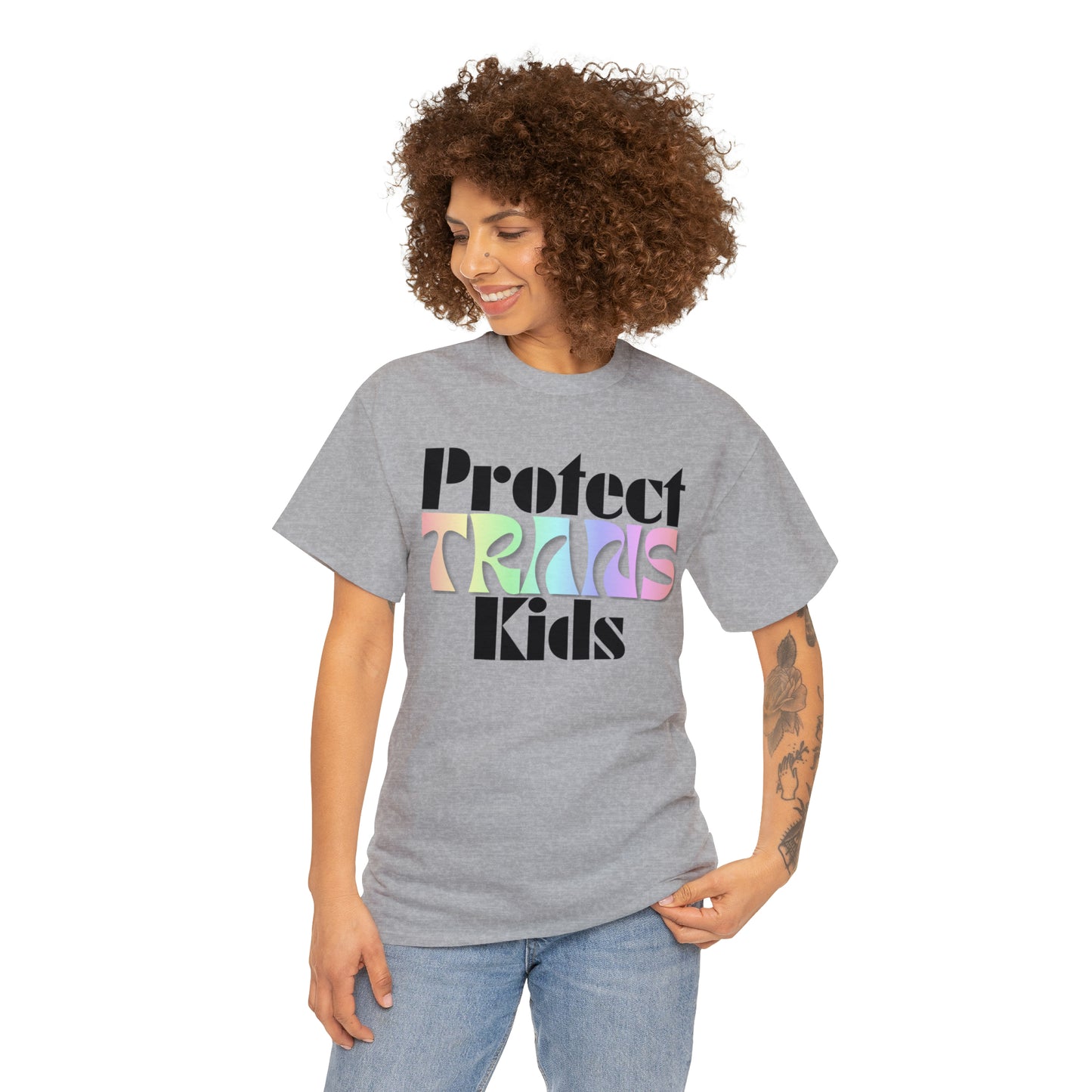 Protect TRANS Kids - Light Color Cotton Tee