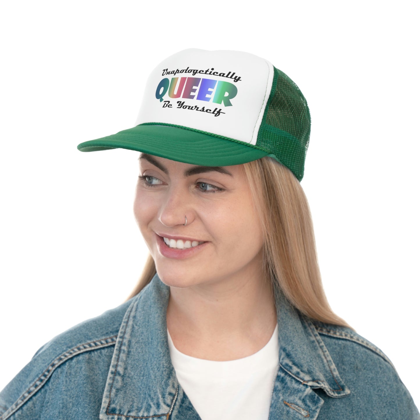 Unapologetically Queer - Be Yourself Trucker Caps