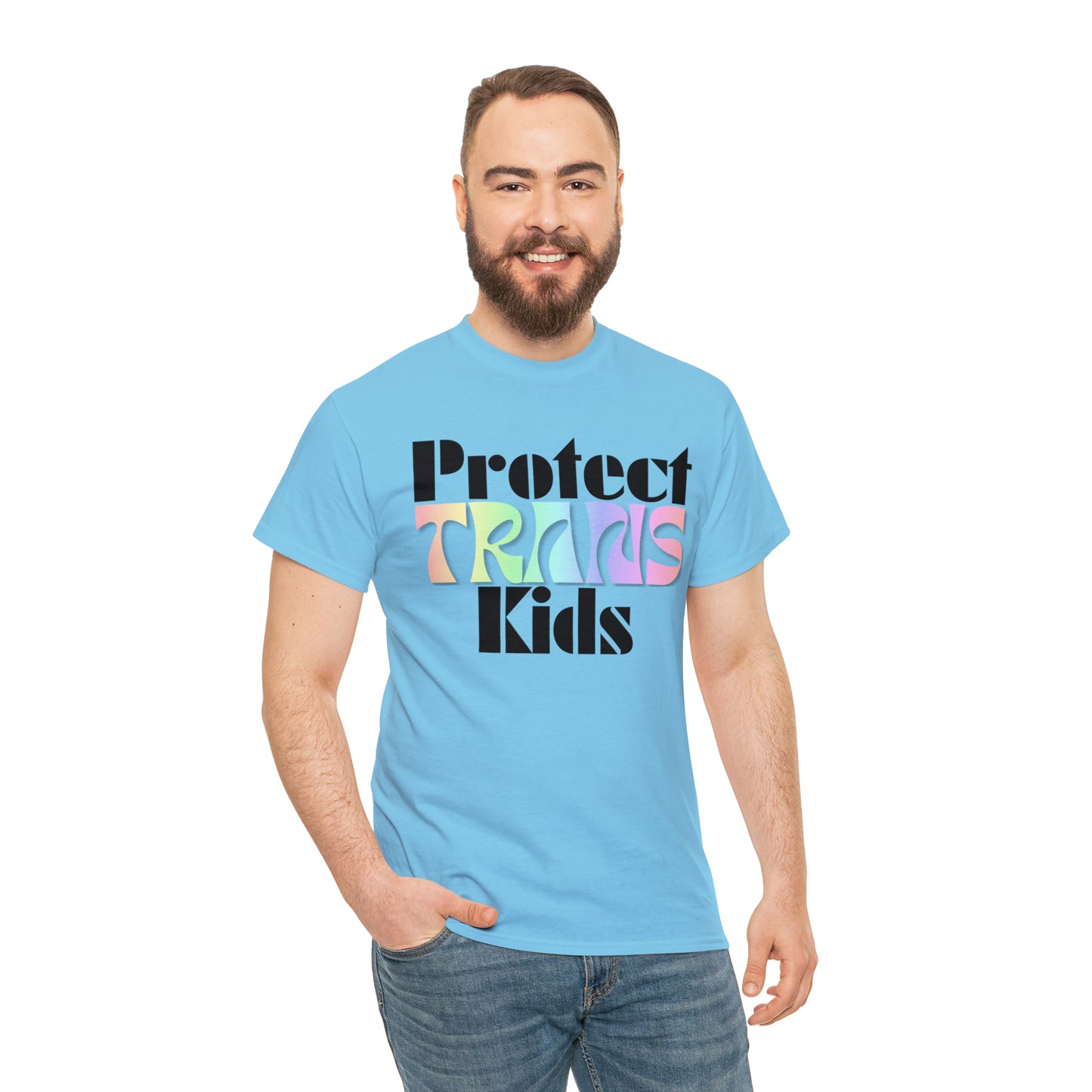 Protect TRANS Kids - Light Color Cotton Tee