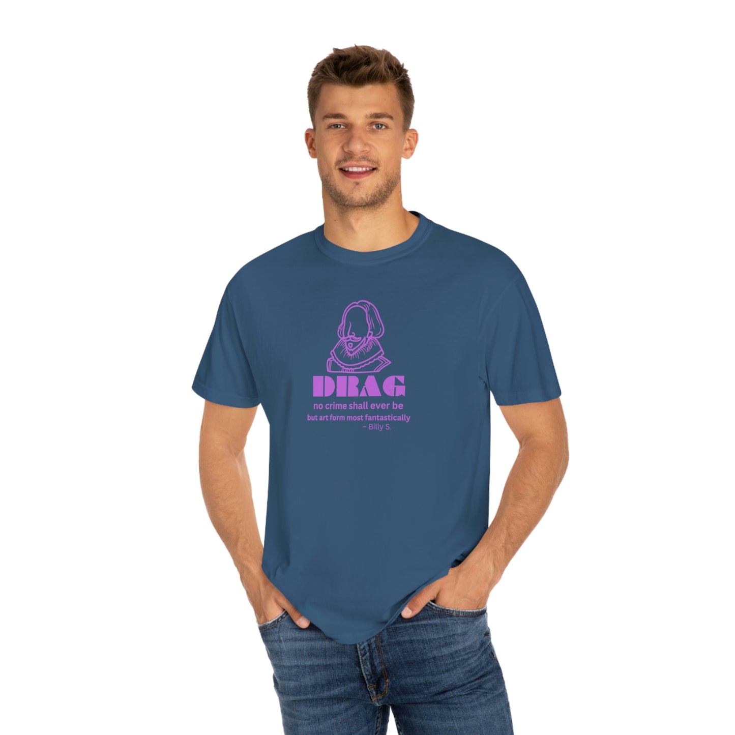 DRAG No Crime Shall Ever Be - LGBTQ Funny Tee