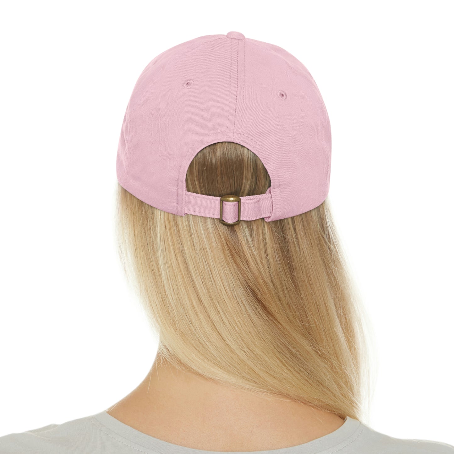 Unapologetically Queer - Be Yourself Hat with Leather Patch (Round)