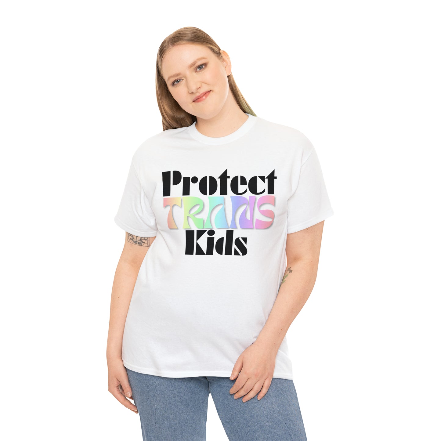 Protect TRANS Kids - Light Color Cotton Tee