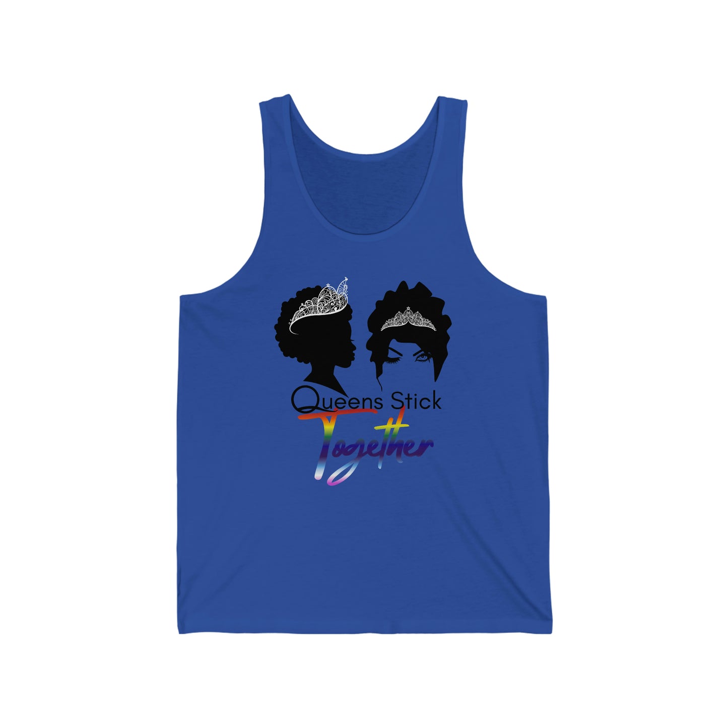 Queens Stick Together - LGBT - Jersey Tank