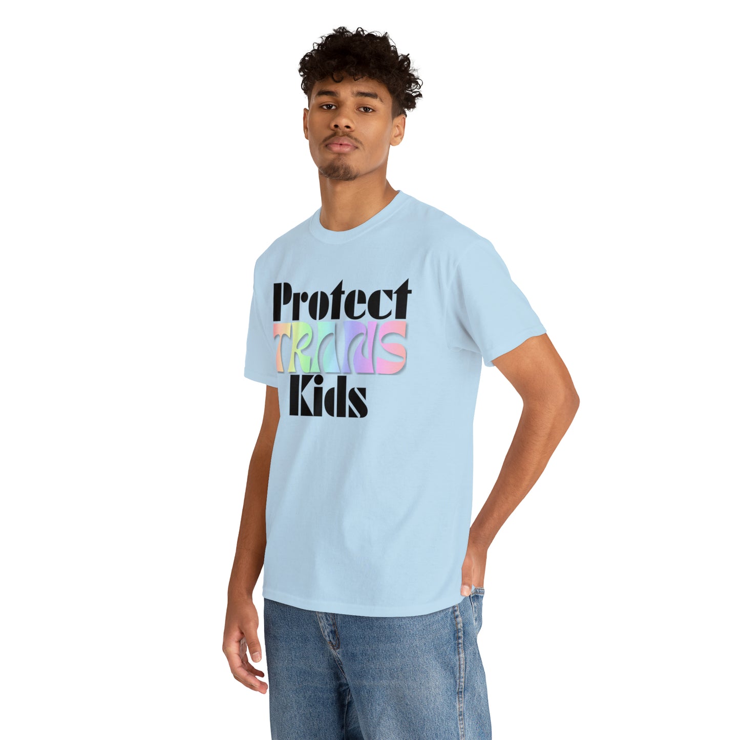 Protect TRANS Kids - Light Color Cotton Tee