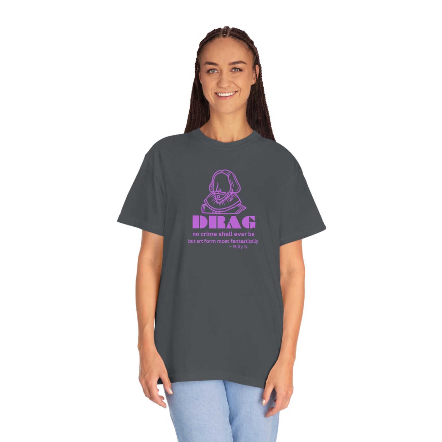 DRAG No Crime Shall Ever Be - LGBTQ Funny Tee