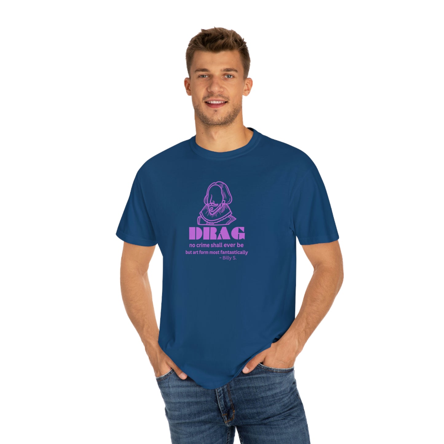 DRAG No Crime Shall Ever Be - LGBTQ Funny Tee