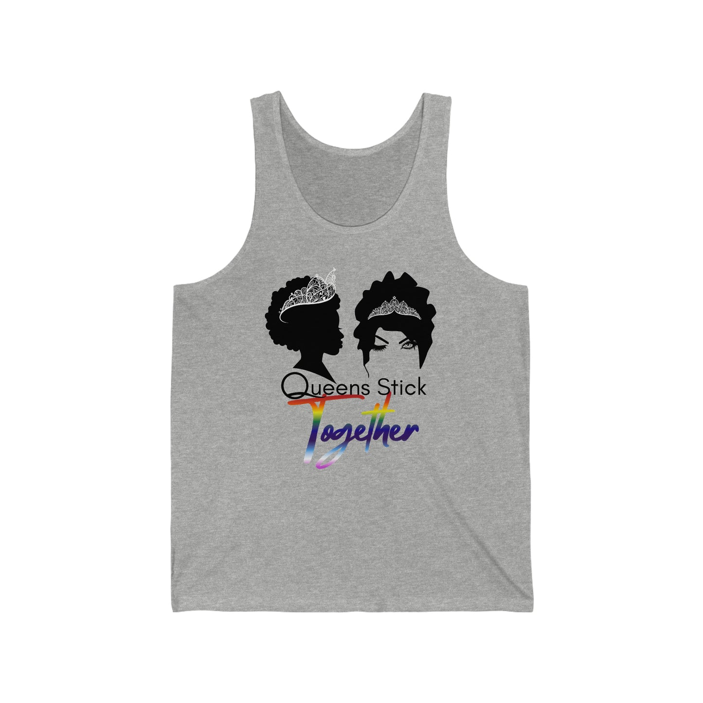 Queens Stick Together - LGBT - Jersey Tank