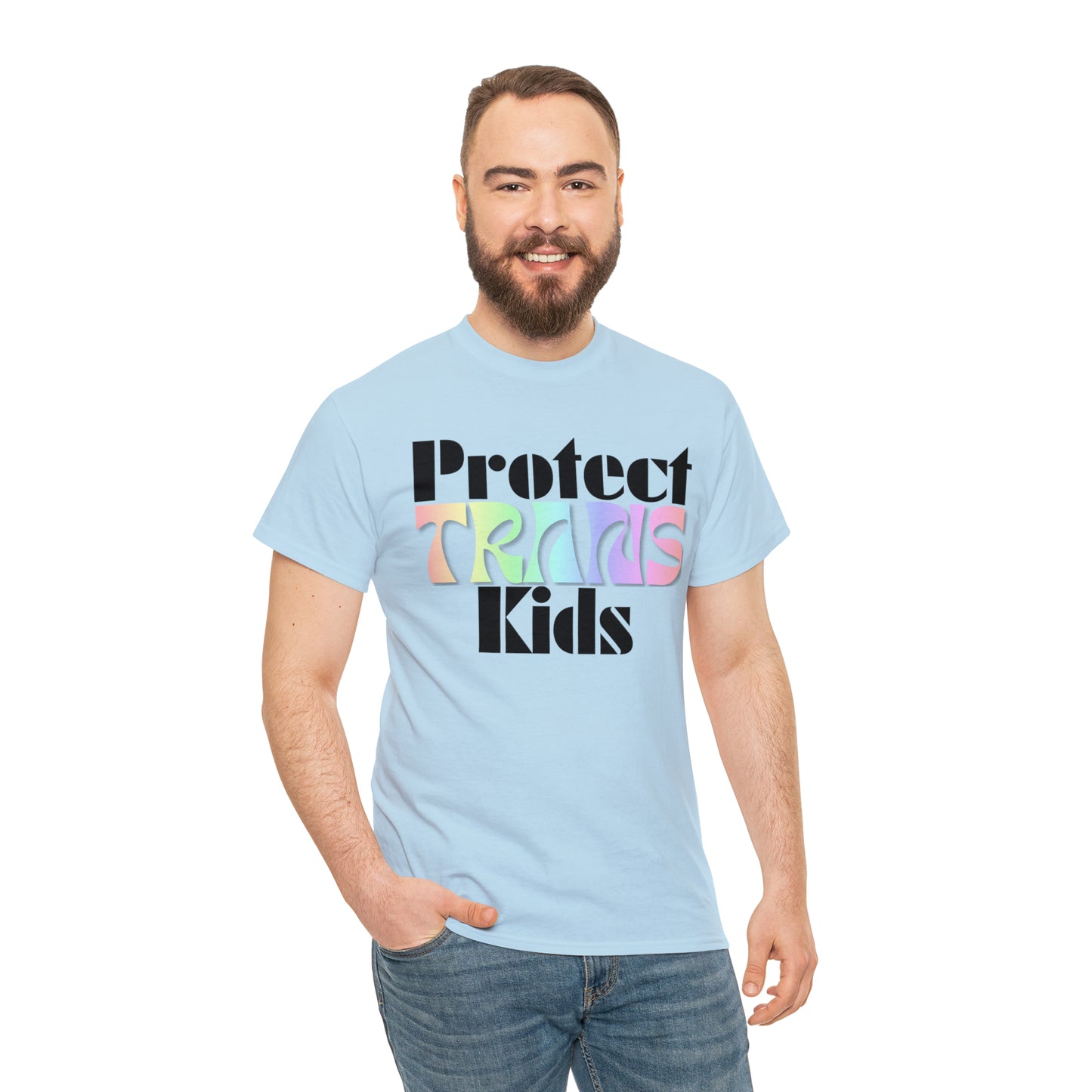 Protect TRANS Kids - Light Color Cotton Tee