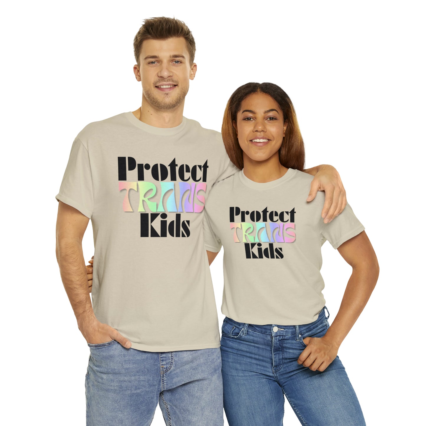 Protect TRANS Kids - Light Color Cotton Tee