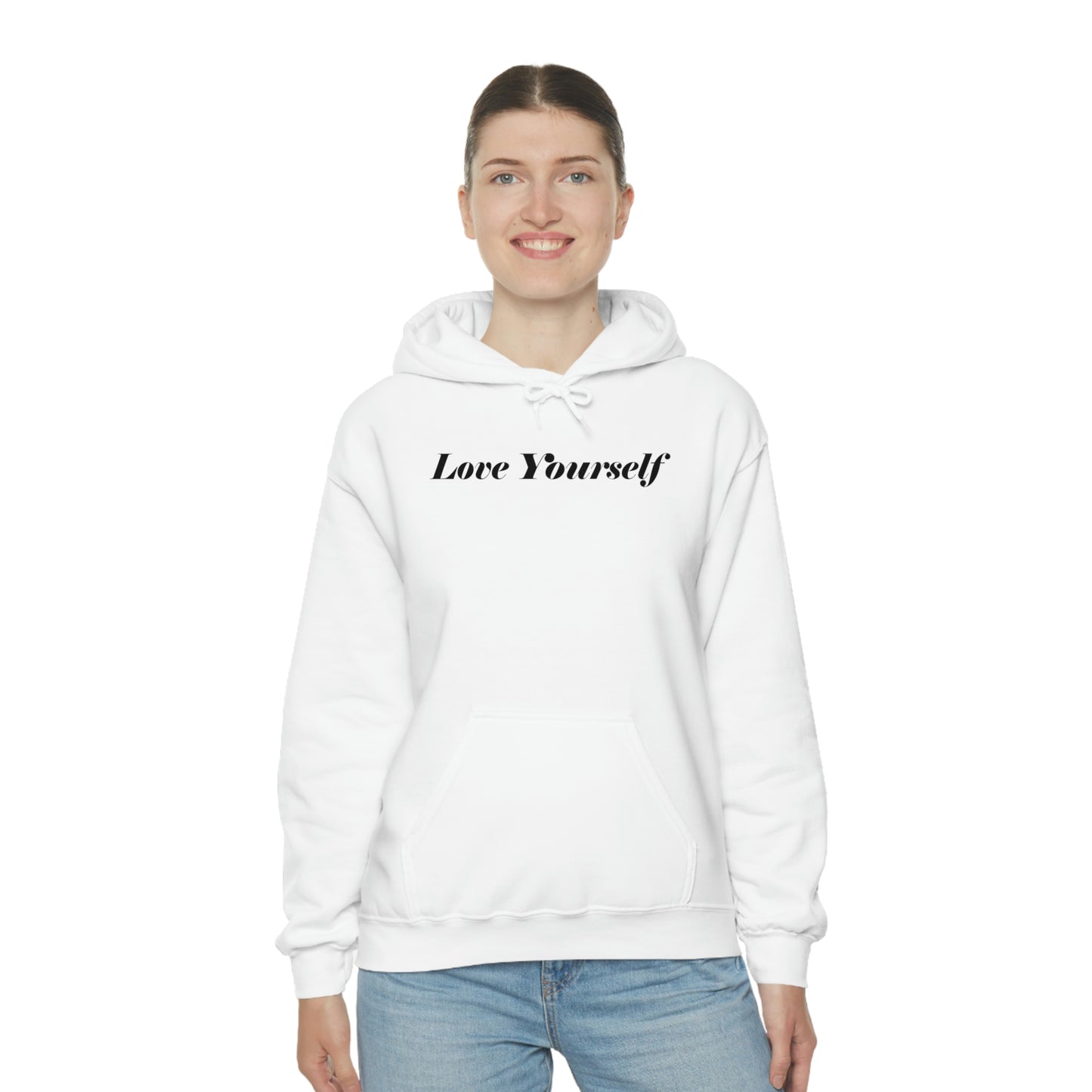 Dear Human Behind Me - Be Proud of Yourself - Unisex Heavy Blend™ Hooded Sweatshirt