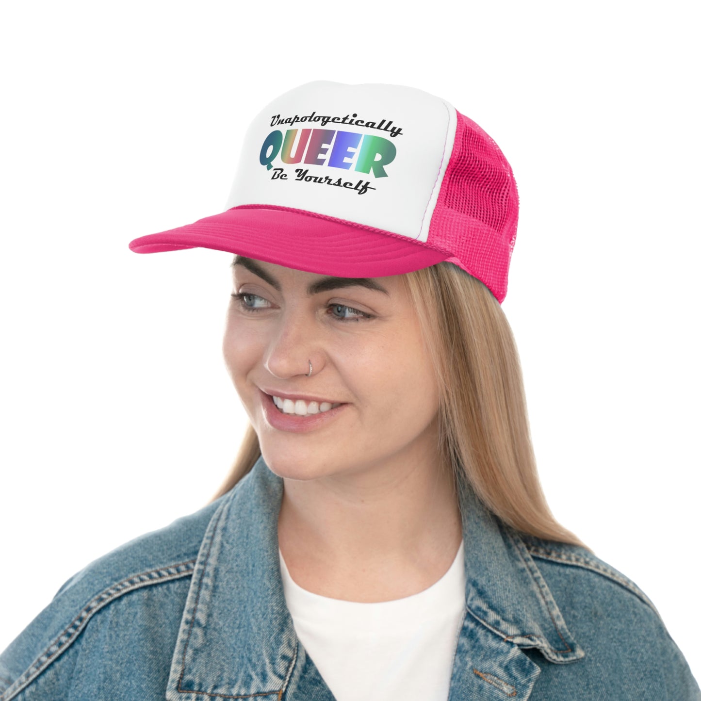 Unapologetically Queer - Be Yourself Trucker Caps