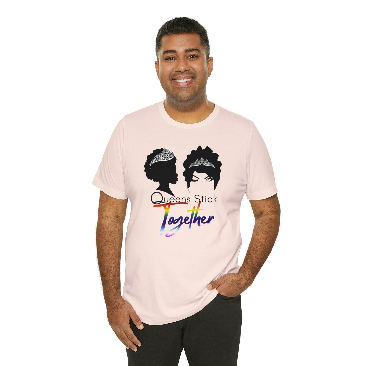 Queens Stick Together - LGBTQ - Short Sleeve Tee