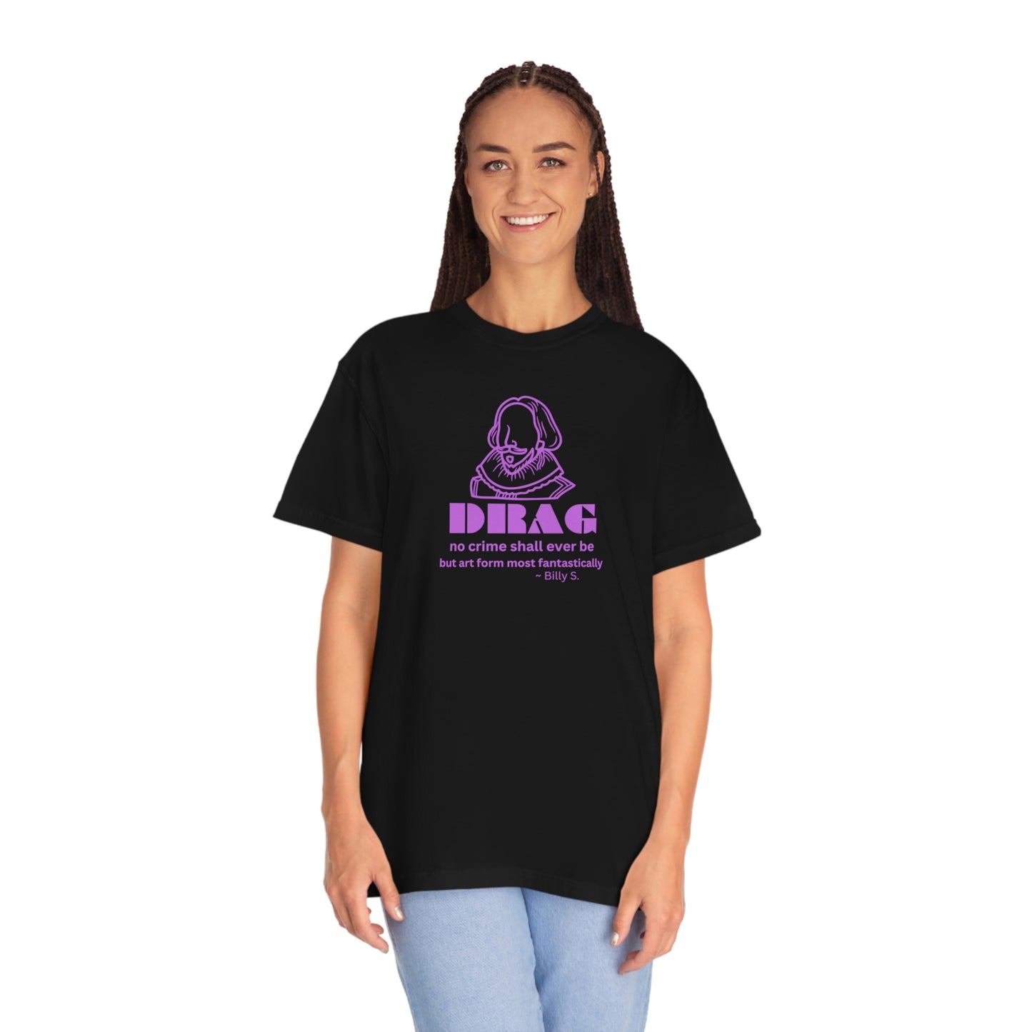 DRAG No Crime Shall Ever Be - LGBTQ Funny Tee