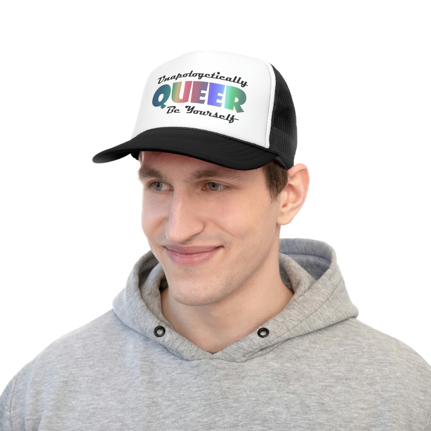 Unapologetically Queer - Be Yourself Trucker Caps