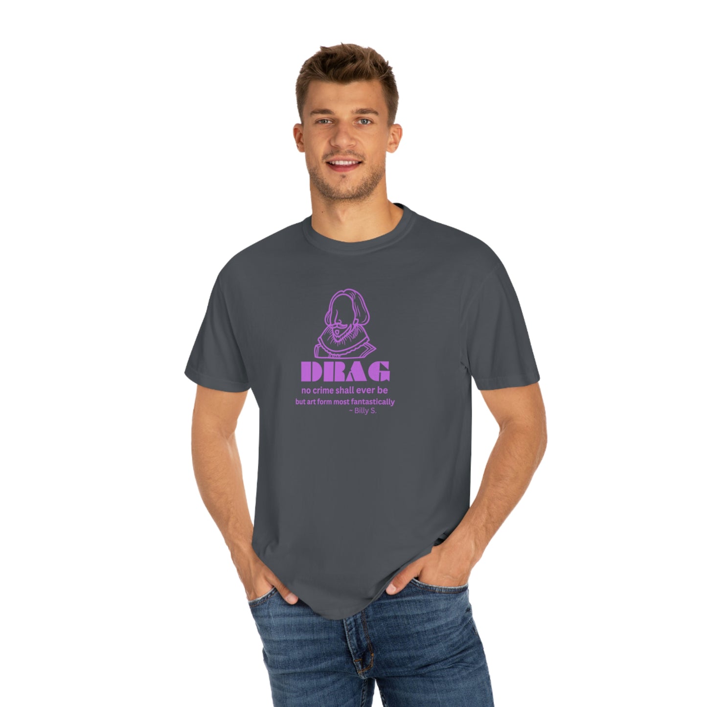 DRAG No Crime Shall Ever Be - LGBTQ Funny Tee