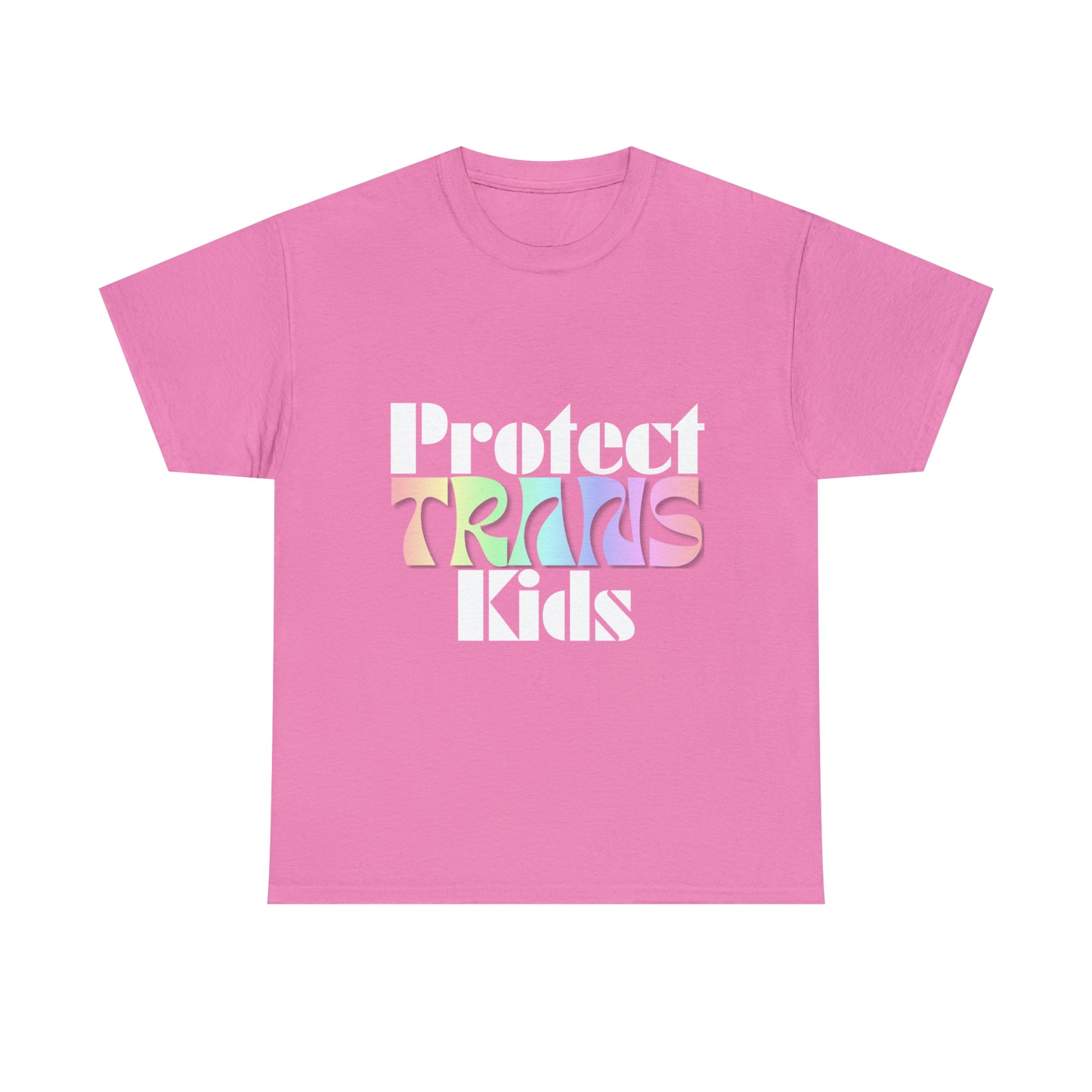 Protect TRANS Kids - Dark Color Cotton Tee