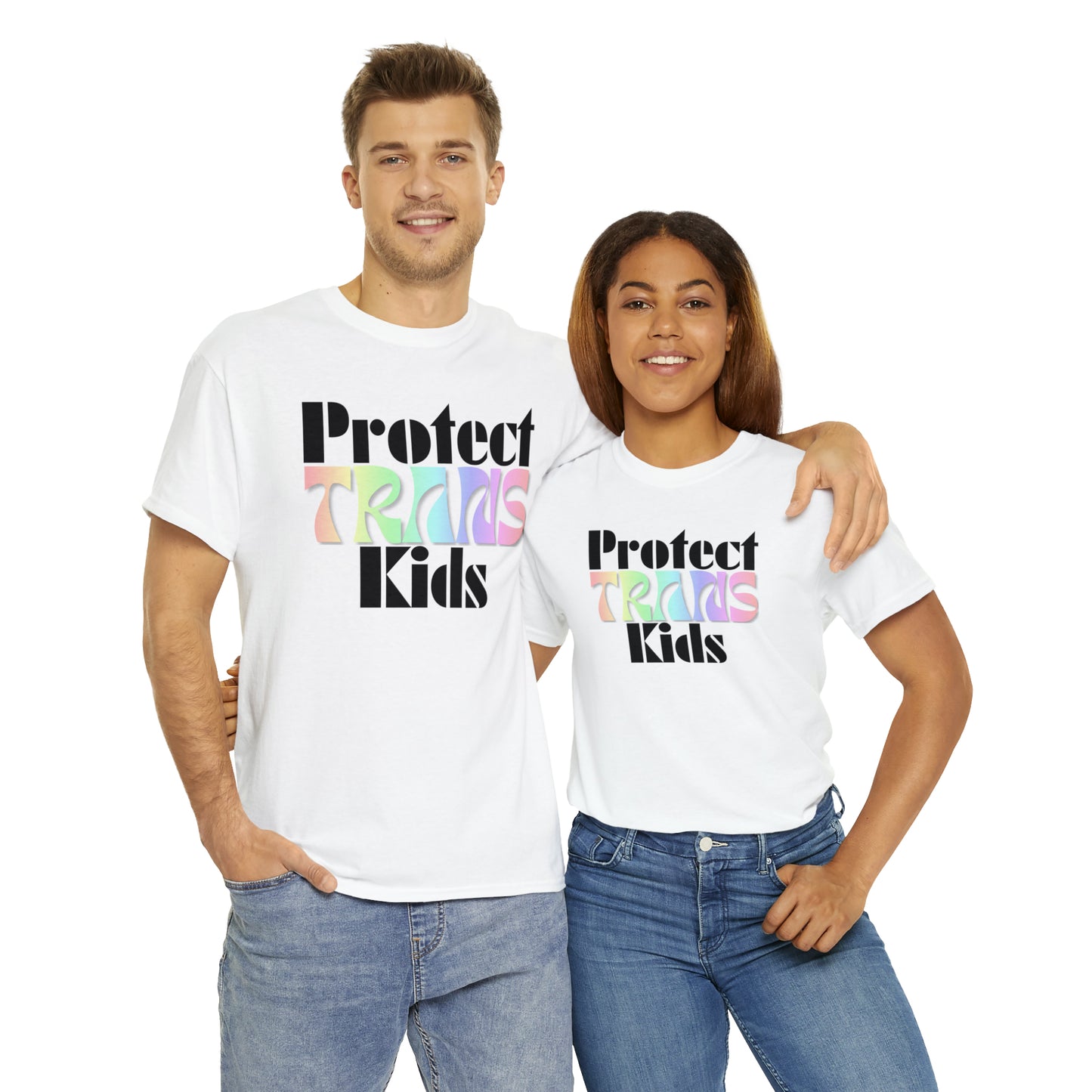 Protect TRANS Kids - Light Color Cotton Tee