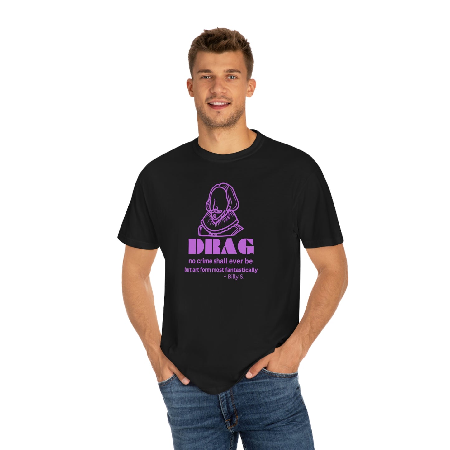 DRAG No Crime Shall Ever Be - LGBT Funny Tee