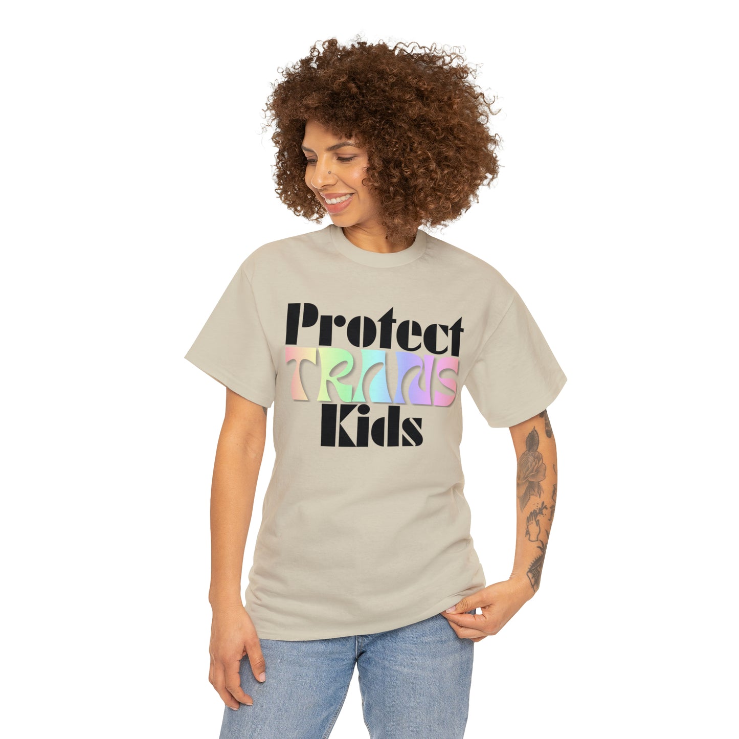 Protect TRANS Kids - Light Color Cotton Tee