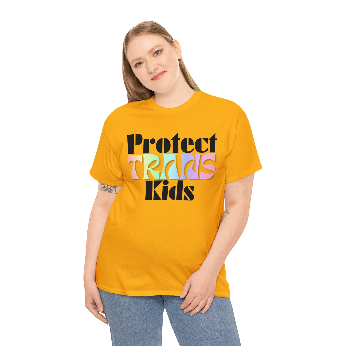 Protect TRANS Kids - Light Color Cotton Tee