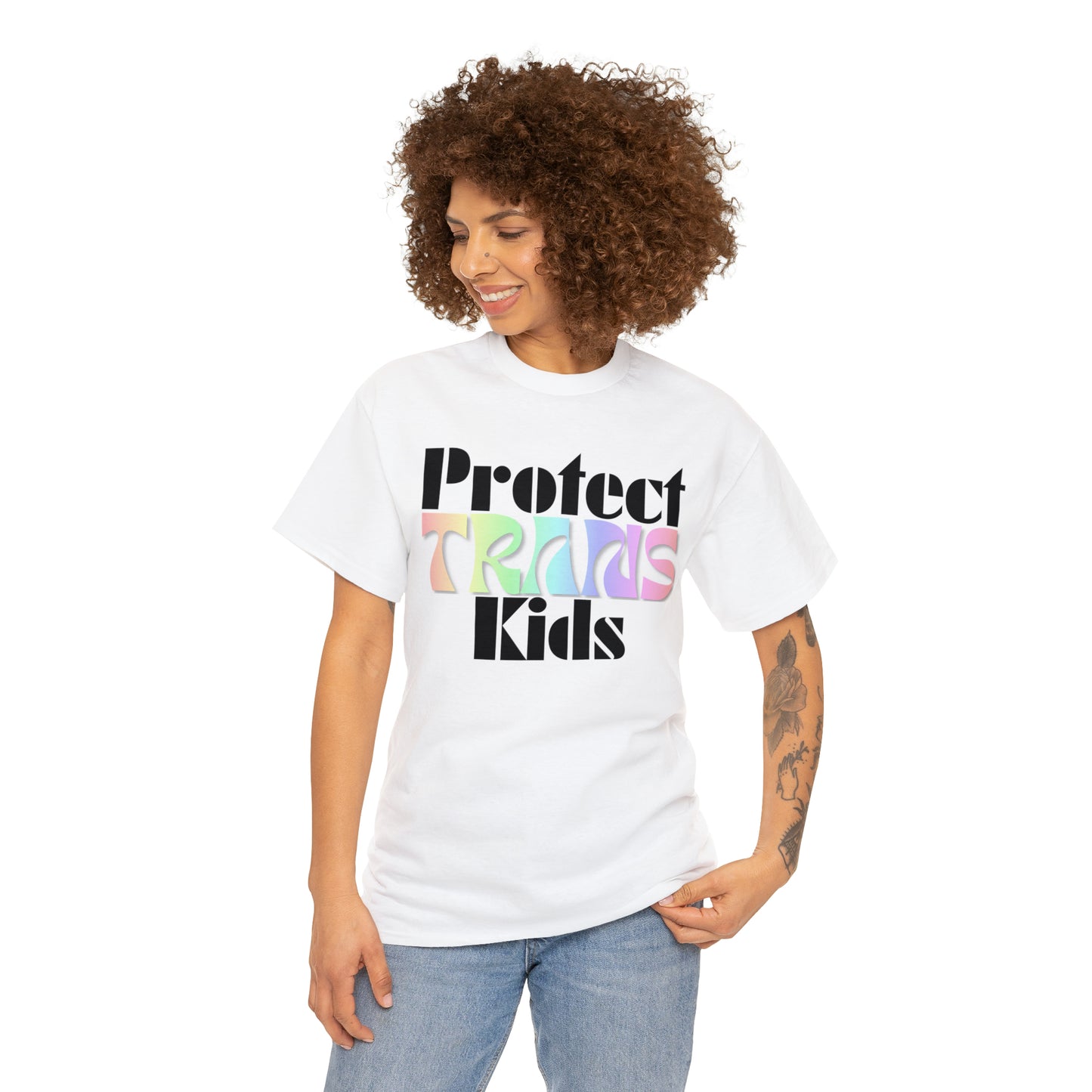 Protect TRANS Kids - Light Color Cotton Tee