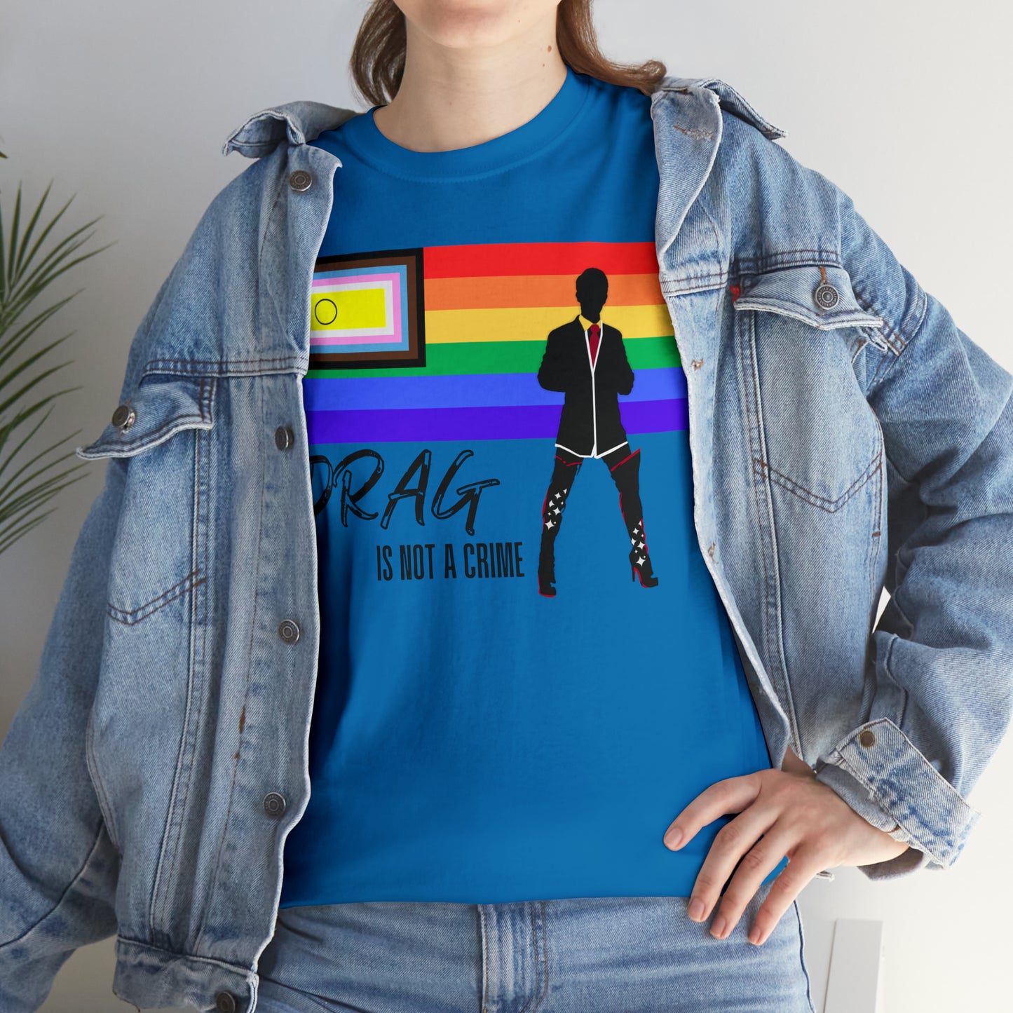 Drag is Not a Crime - Kinky Boots Spoof - Cotton Tee