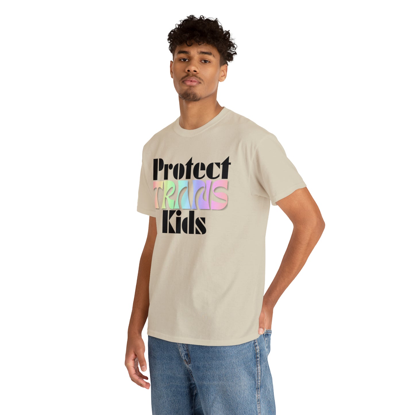 Protect TRANS Kids - Light Color Cotton Tee