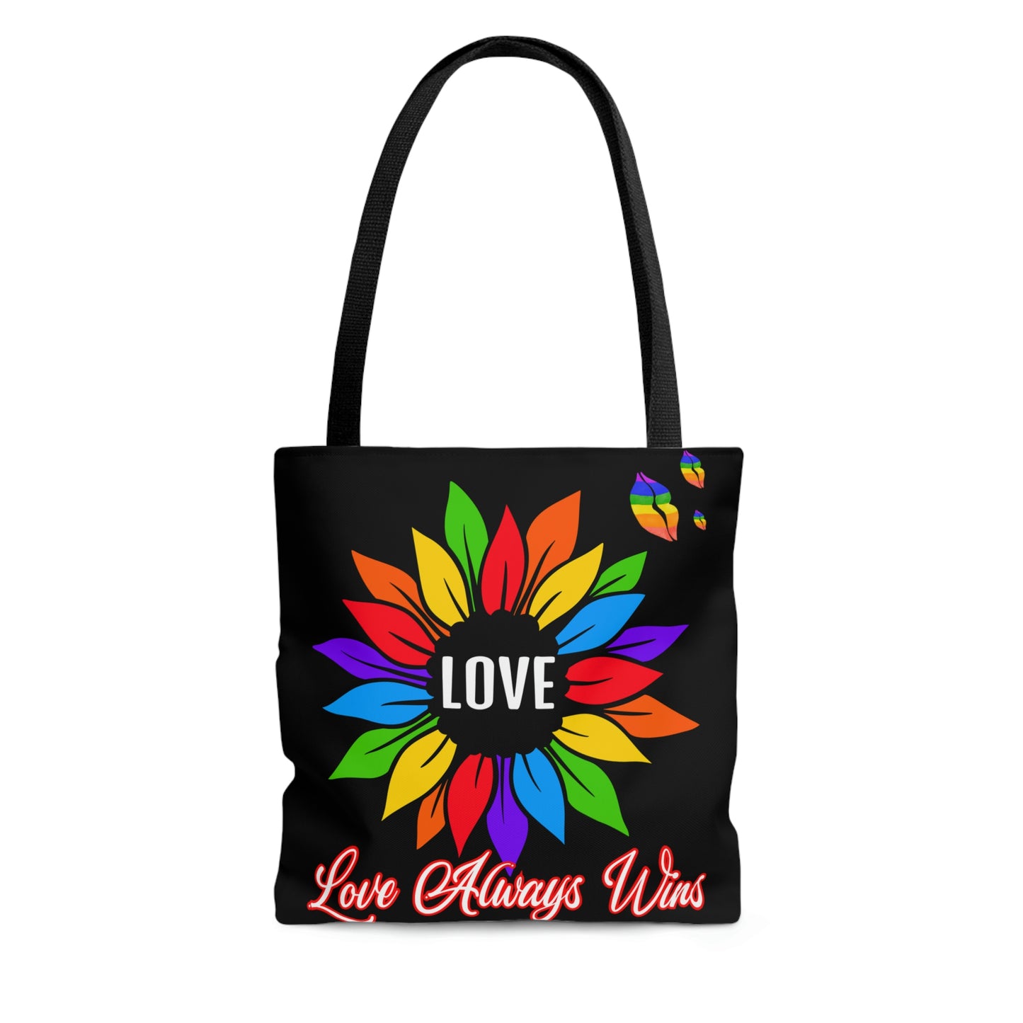 Love Always Wins - Traditional Rainbow - Tote Bag (AOP)