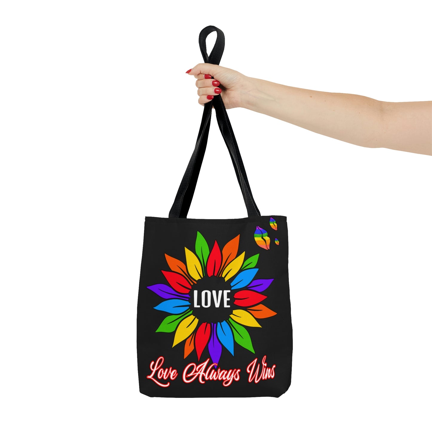 Love Always Wins - Traditional Rainbow - Tote Bag (AOP)