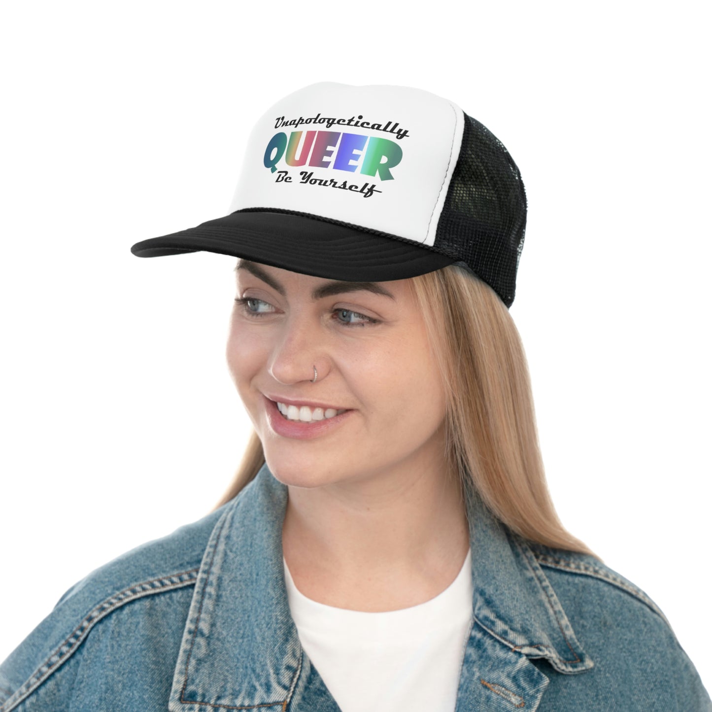 Unapologetically Queer - Be Yourself Trucker Caps